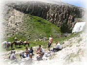 Cabalgata a la Ciudad Perdida - Malarge (Malargue) - Mendoza - Argentina