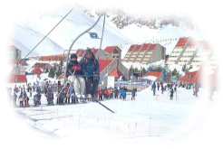 Ski in Las Lenas, Malargue, Mendoza, Argentina