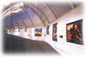 Centro de convenciones y exposiciones Thesaurus - Hall de acceso - Malargüe (Malargue) Mendoza Argentina