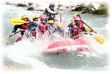 Rafting en el Ro Malarge (Malargue) - Mendoza - Argentina