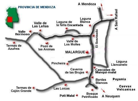 Circuitos Tursticos de Malargue (Malarge) - Mendoza - Argentina